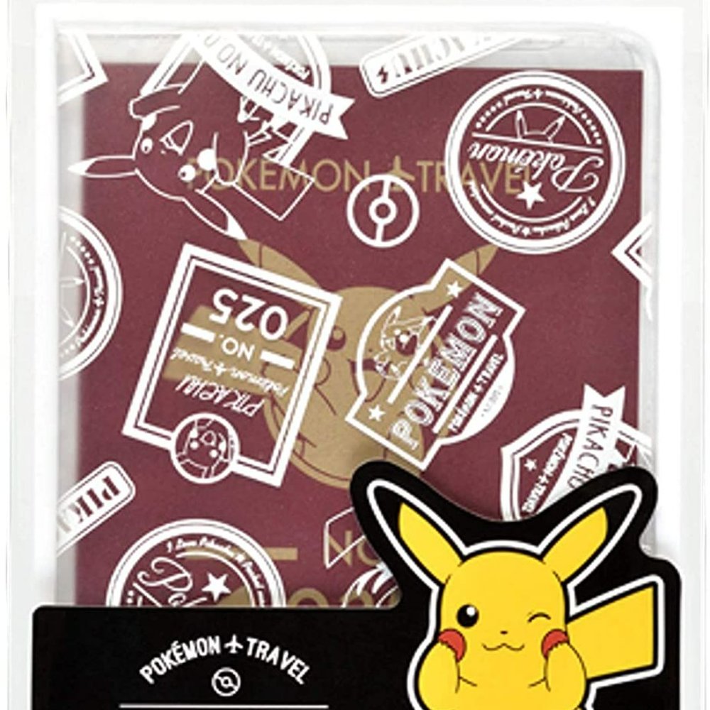 Pokemon Pikachu Passport Cover Pokemon Travel Passport Holder Case